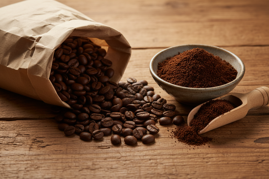 Coffee Beans and Ground Coffee Collection