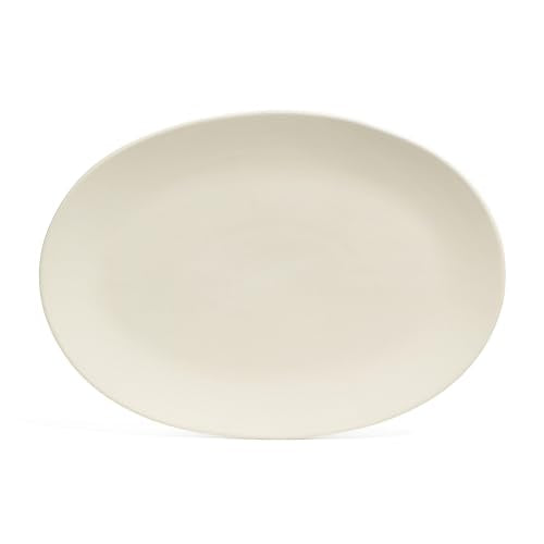 over&back Coupe Stoneware Serving Platter