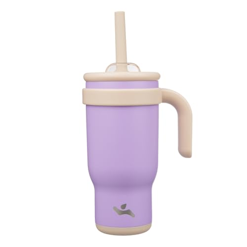 18 oz Tumbler with Handle and Straw