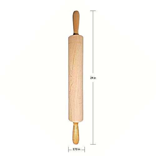 Rolling Pin 2.75 in x 15 in Barrel