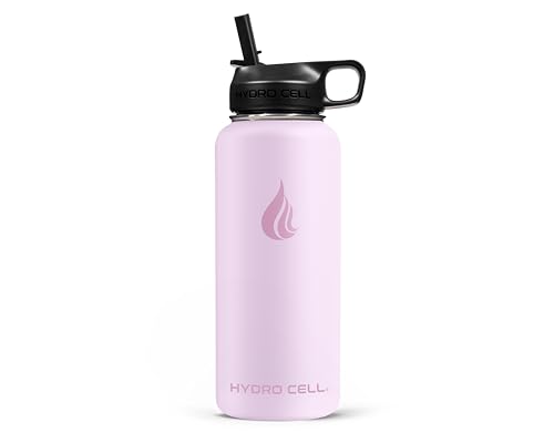 Stainless Steel Insulated Water Bottle with Straw