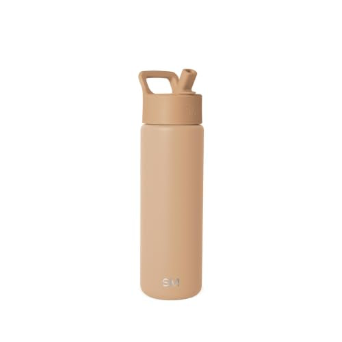 Insulated Water Bottle with Straw