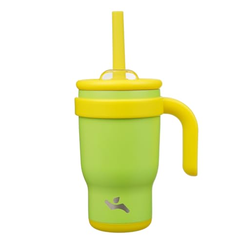 14 oz Tumbler with Handle and Straw