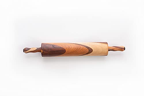 Amish Handmade Multi Wood Rolling Pin