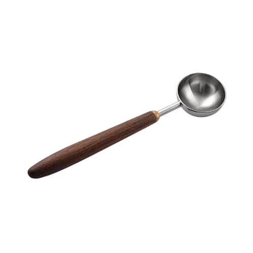 Coffee Spoon Vintage Walnut Wood Handle