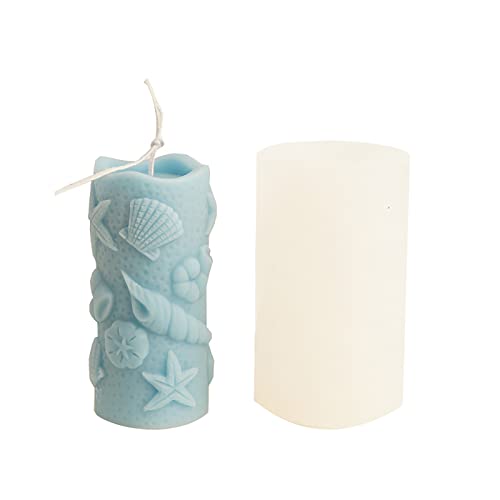 Shell Cylinder Silicone Molds for Resin
