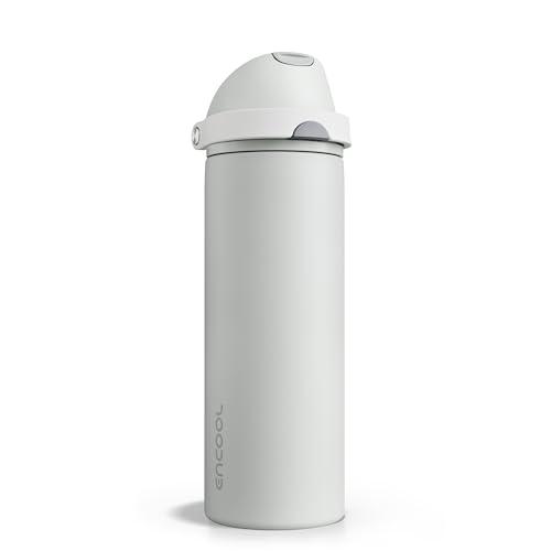 Insulated Water Bottle with Straw