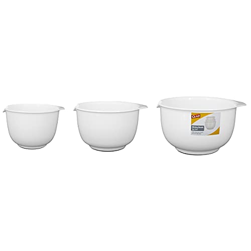 Mixing Bowls with Pour Spout