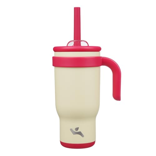 18 oz Tumbler with Handle and Straw