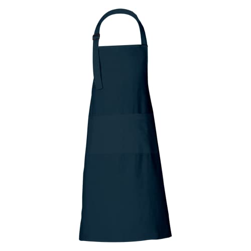 Chef Apron for Women Men with Pockets Cotton Kitchen Cooking Long Aprons Reflecting Pond