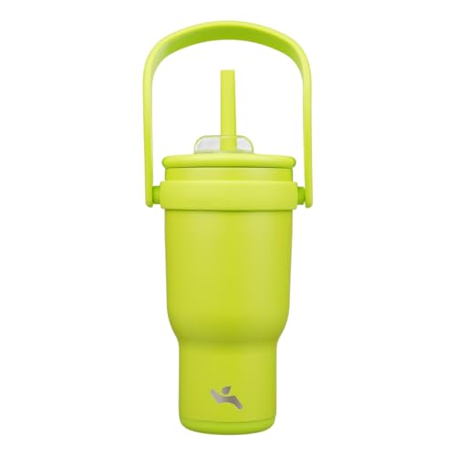 30 oz Tumbler with Handle and Straw