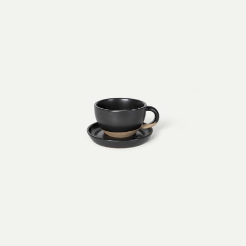 Mora Ceramic Latte Art Mug With Saucer (22 Count)