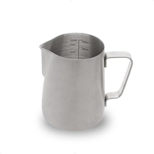 12oz Milk Frothing Pitcher Stainless Steel Espresso Steaming Jug