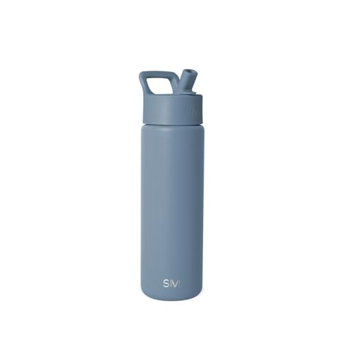 Insulated Water Bottle with Straw