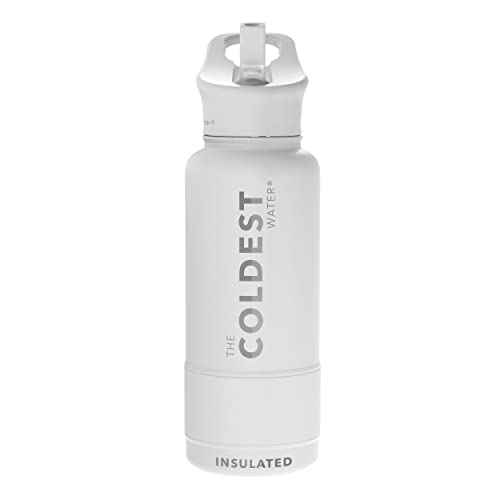 Coldest Insulated Water Bottle with Straw Lid