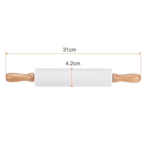 Silicone Rolling Pins for Baking 12.2 Inch Non