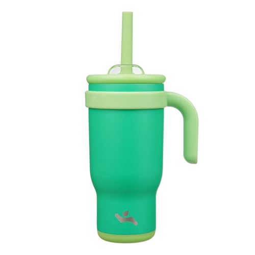 18 oz Tumbler with Handle and Straw