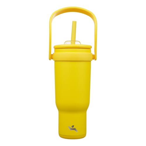 40 oz Tumbler with Handle and Straw