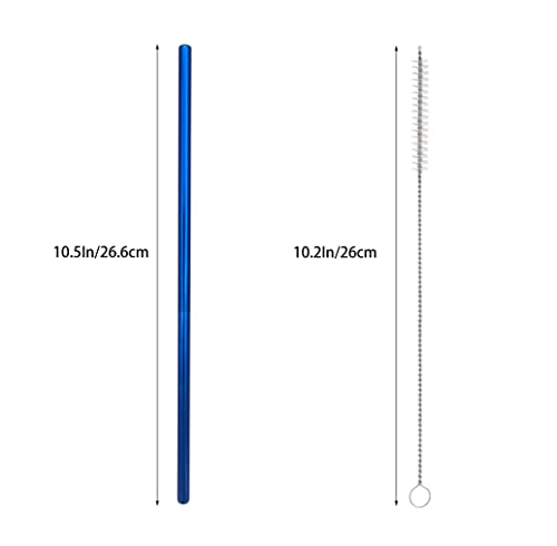 10 Pcs Stainless Steel Straws