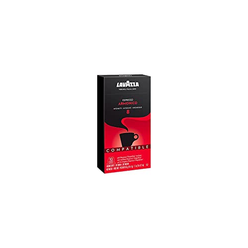 Espresso Maestro Classico Medium Roast Coffee Aluminum Capsules Compatible with Nespresso Original Machines (10 Count)