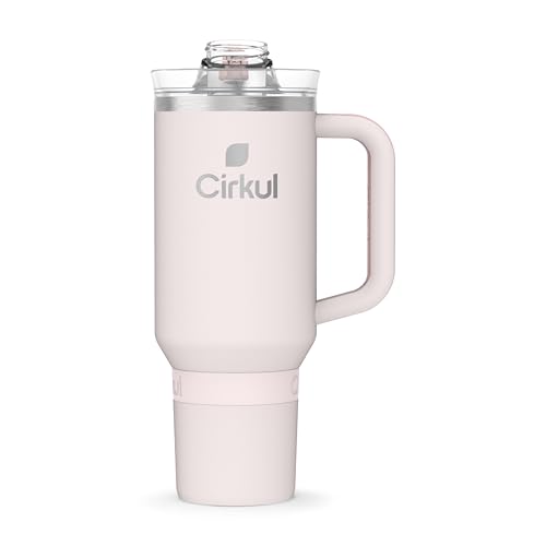 40oz. Cherry Blossom Stainless Steel Tumbler with Handle