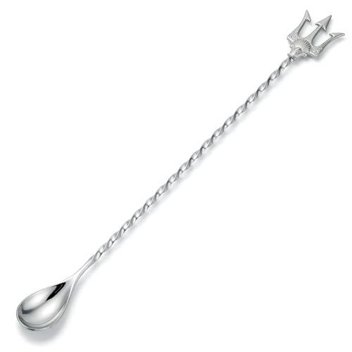 Bar Spoon 12'' Stainless Steel Cocktail Spoon