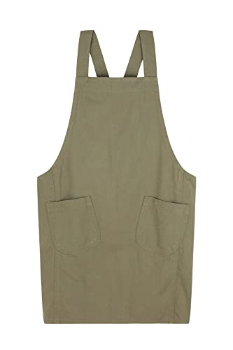 Soft Cotton Linen Apron for Women
