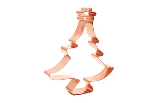 Large Christmas Tree with Star Cookie Cutter 5.5 Inch Handcrafted in USA