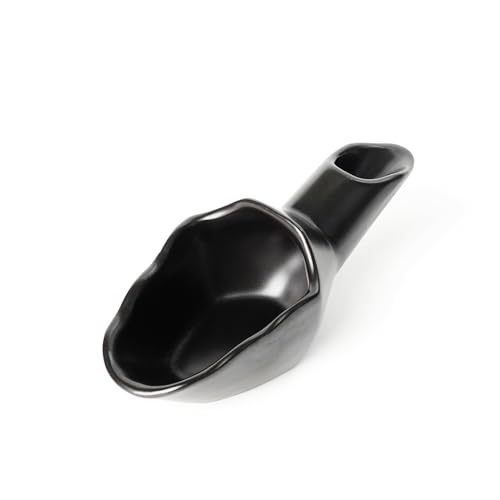 Coffee Bean Measuring Scoop with Funnel Coffee Bean Dosing Cup Ceramic Ground Coffee Spoon For Coffee Tea Sugar Flour