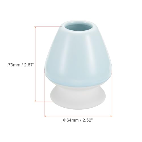 Ceramic Chasen Stand 73mm Matcha Whisk Holder Teas Set Whisks Stand Traditional Matcha Tea Chasen Holder Tea Set Accessories for Tea Tasting