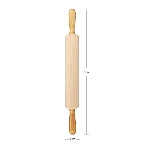 Maple Rolling Pin with Handles