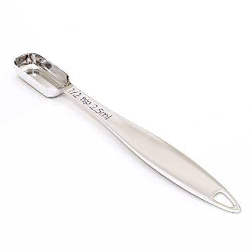 1PCS 1/2tsp(2.5ml) Measuring Spoon, Stainless Steel Measure Teaspoon
