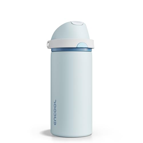 Insulated Water Bottle with Straw