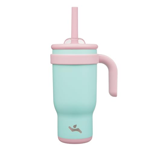 18 oz Tumbler with Handle and Straw