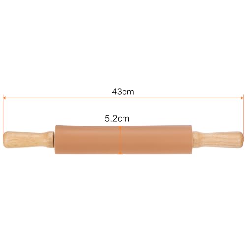Silicone Rolling Pins for Baking 16.93 Inch Non