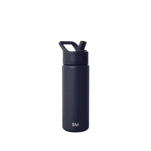 Insulated Water Bottle with Straw