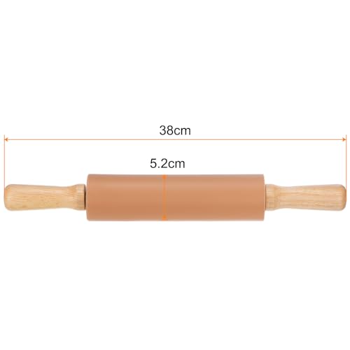Silicone Rolling Pins for Baking 14.96 Inch Non