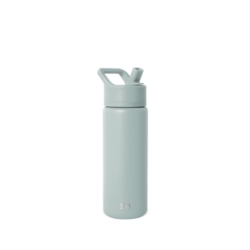Insulated Water Bottle with Straw