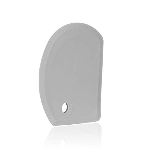 Flexible Curved Edge Silicone Bowl Scraper Dough Scraper Baking Bread