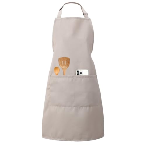 Kitchen Bib Chef Apron for Women Men