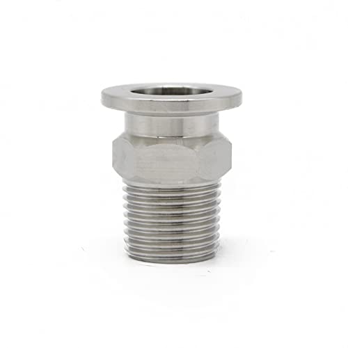 SS304 KF16 NPT Male Adaptor thread 1