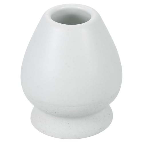 Ceramic Chasen Stand 66mm Matcha Whisk Holder White