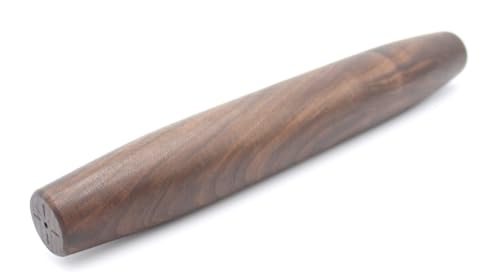 Handmade 12" Walnut French Rolling Pin for Dough