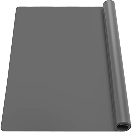 25.6"x17.7"x0.08" Large Heat Resistant Silicone Mat for Kitchen Counter