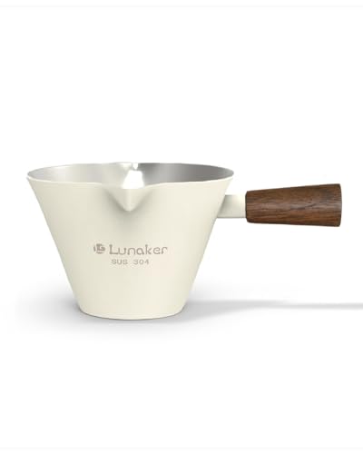 4oz Metal Espresso Shot Cups with Wooden Handle