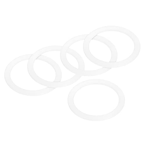 Gasket Seal Coffee Maker White Silicone Ring Replacement 50x64x2.5mm for 3