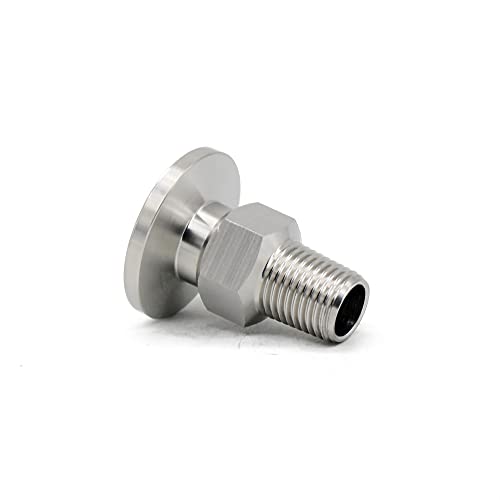 SS304 KF16 NPT Male Adaptor thread 1