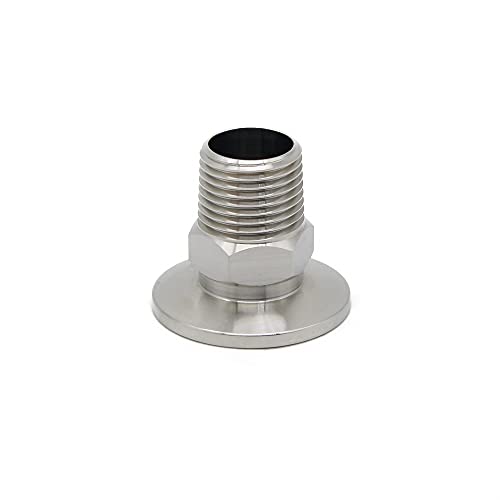 SS304 KF25 NPT Male Adaptor thread 1