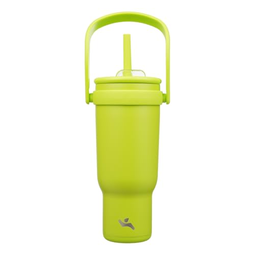 40 oz Tumbler with Handle and Straw