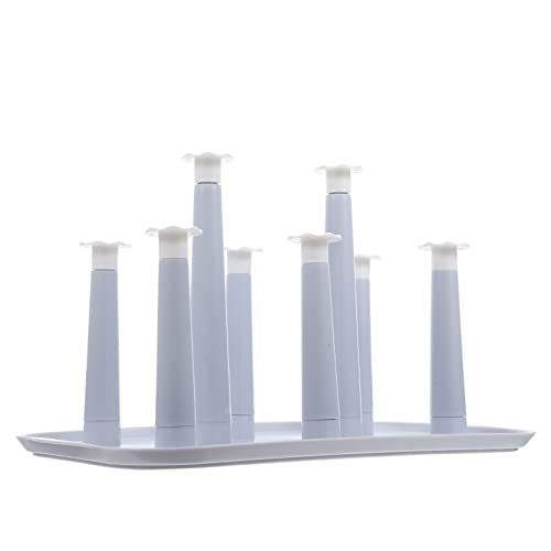 Cup Drying Rack with Draining Design 12.6X7.9X7.1 Inch Space